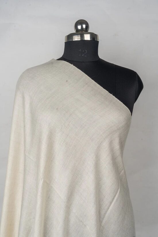 White pashmina